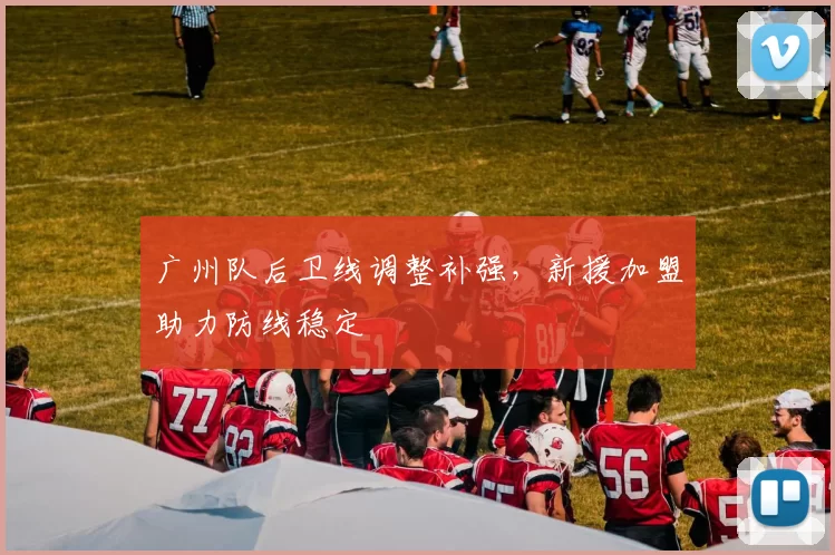 广州队后卫线调整补强,新援加盟助力防线稳定