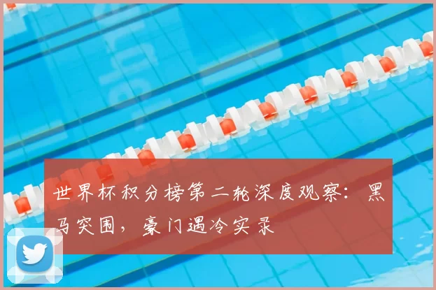 世界杯积分榜第二轮深度观察：黑马突围，豪门遇冷实录