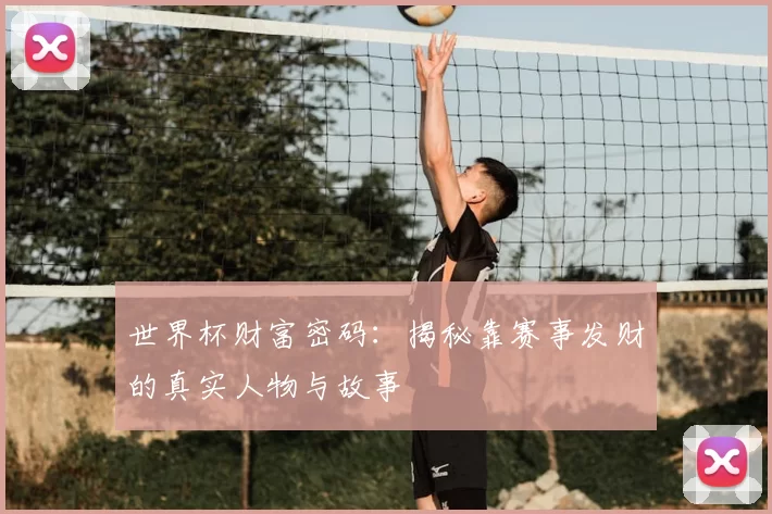 世界杯财富密码:揭秘靠赛事发财的真实人物与故事