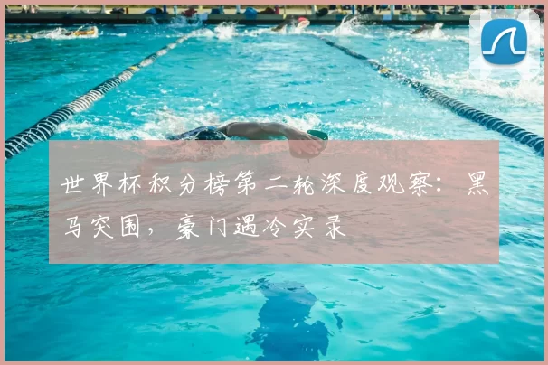 世界杯积分榜第二轮深度观察：黑马突围，豪门遇冷实录