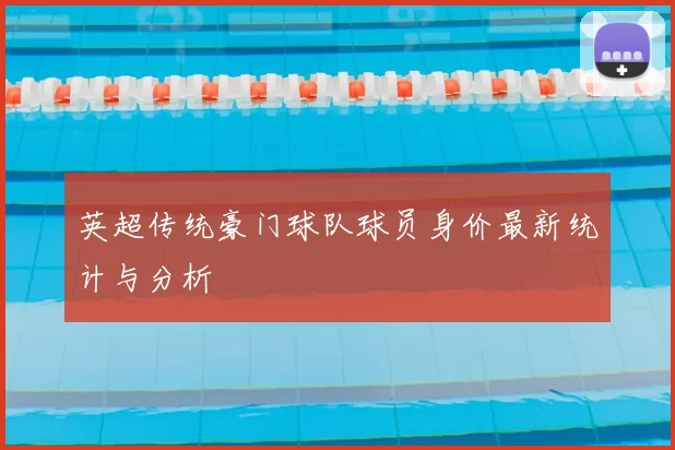 英超传统豪门球队球员身价最新统计与分析