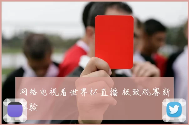 网络电视看世界杯直播 极致观赛新体验