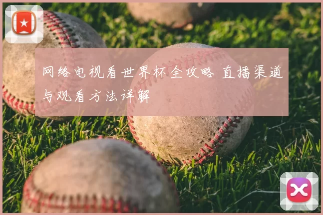 网络电视看世界杯全攻略 直播渠道与观看方法详解